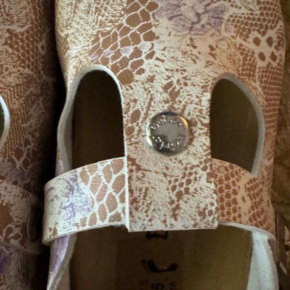 Birkenstock Betula Woman’s Lace Floral Pattern Clogs Size 41 - Picture 9 of 9